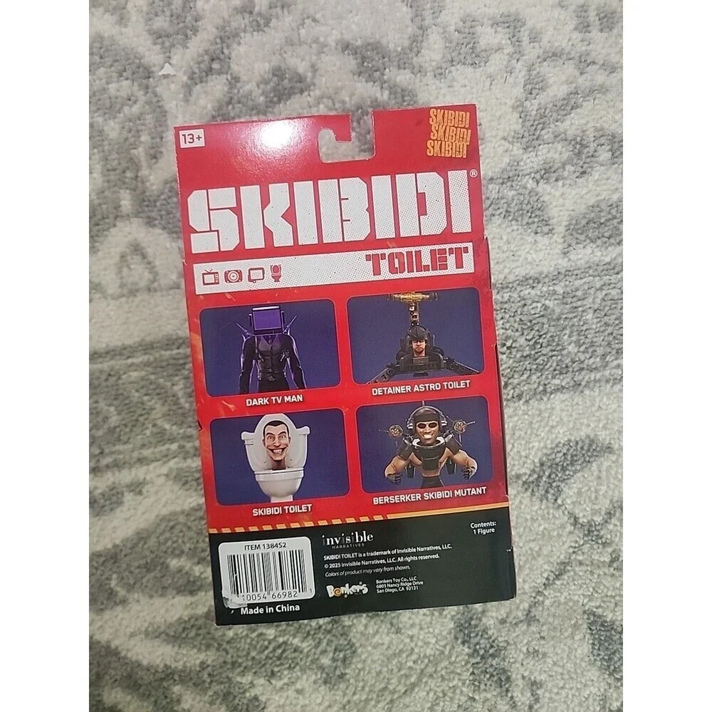 SKIBIDI TOILET - Detainer Astro - NIB Series 2 Collectible 6” Action Figure